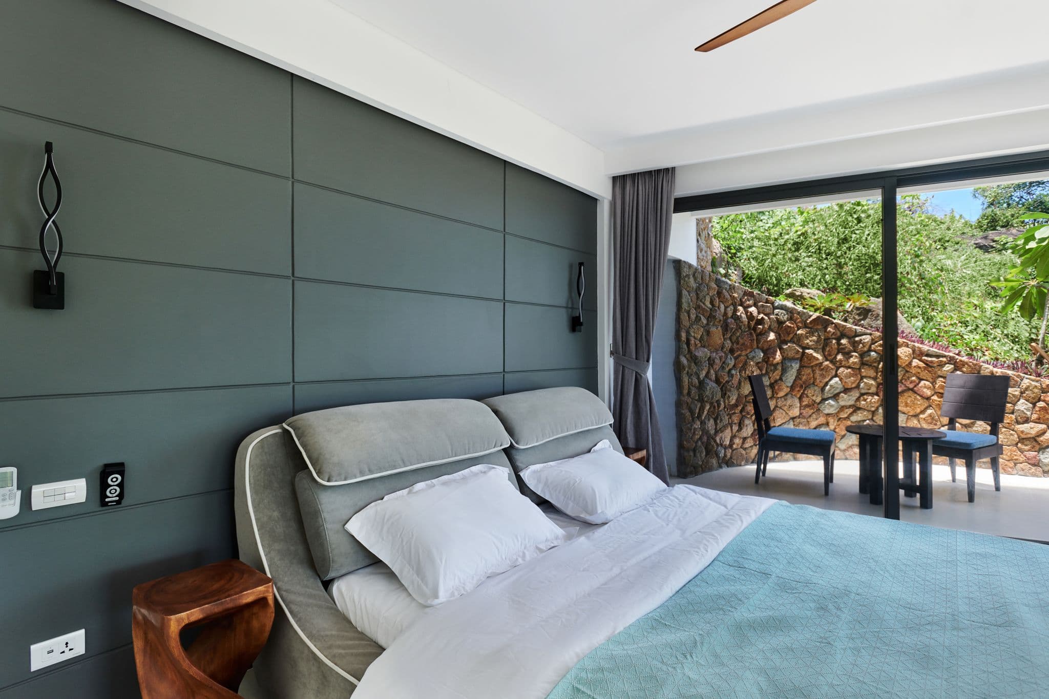 Garden view suite balcony