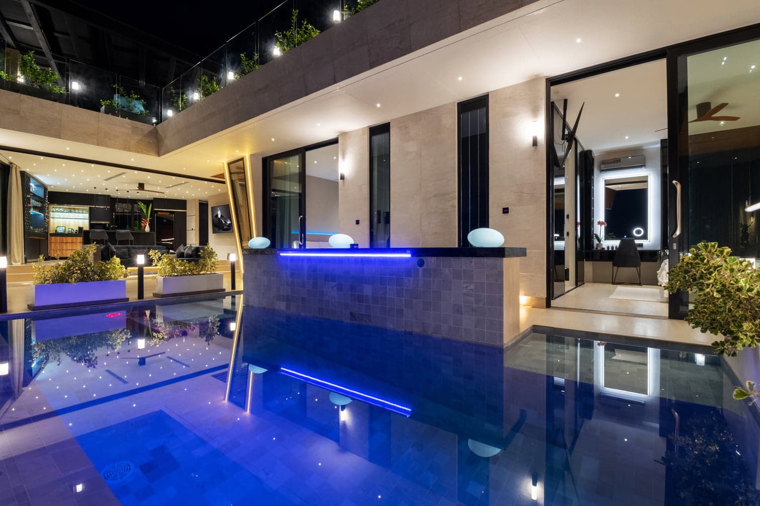 Tuxedo villa view