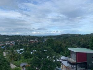 Aerial view of the Koh Samui greenery