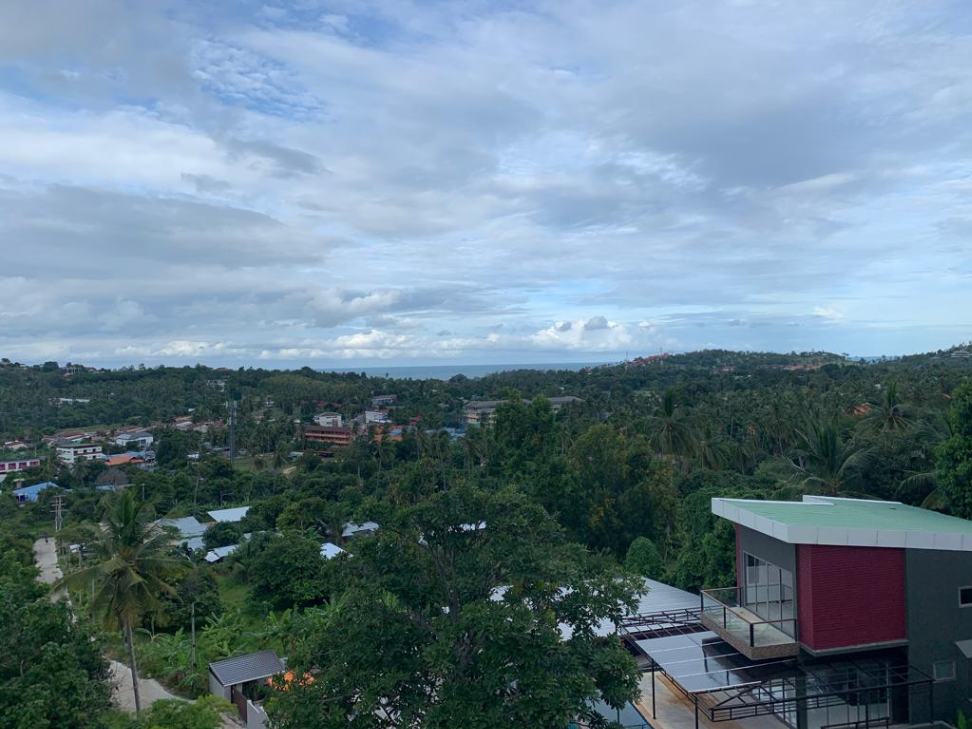 Aerial view of the Koh Samui greenery